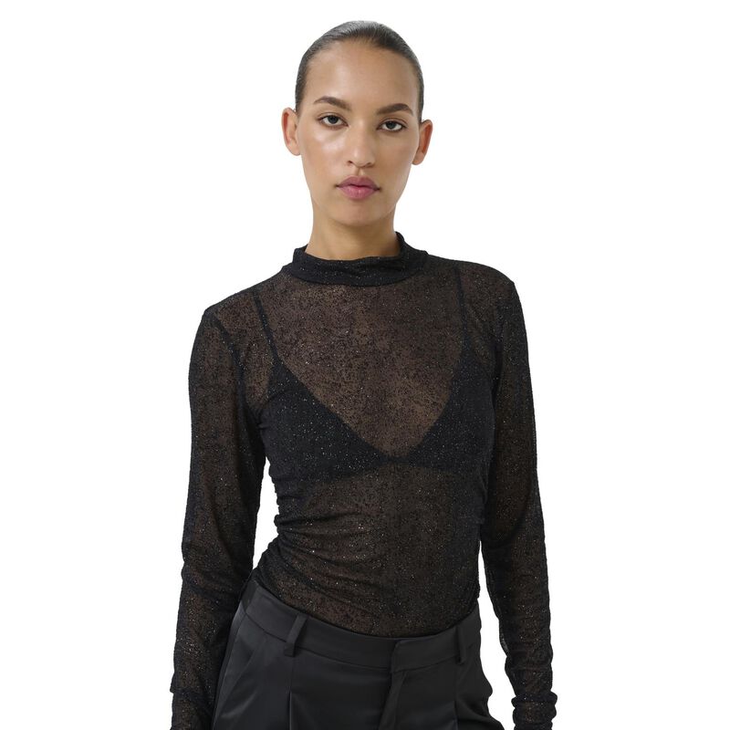 Gestuz Glimma High Neck Blouse image number 0